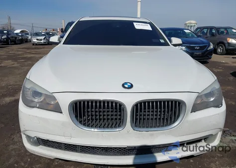 2012 BMW 750Li from USA, damaged, VIN WBAKB8C58CDX20407